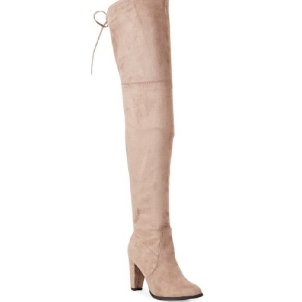 Catherine Malandrino Sorcha Over-the-Knee Boots – Taupe – Size 8.5 – NWT